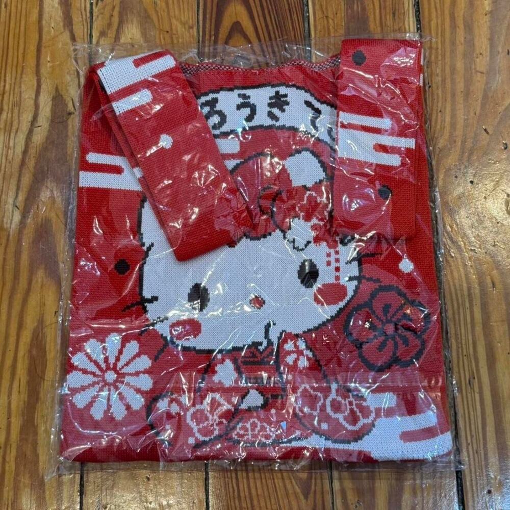 Japanese hello kitty tote bag